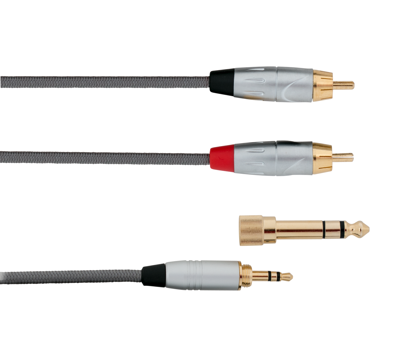 Carson | YHQ4 | 6 ft Audio Cable | Grey Carson | YHQ4 | 6 ft Audio Cable | Grey